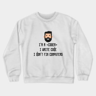 I'm a Coder Collection Crewneck Sweatshirt
